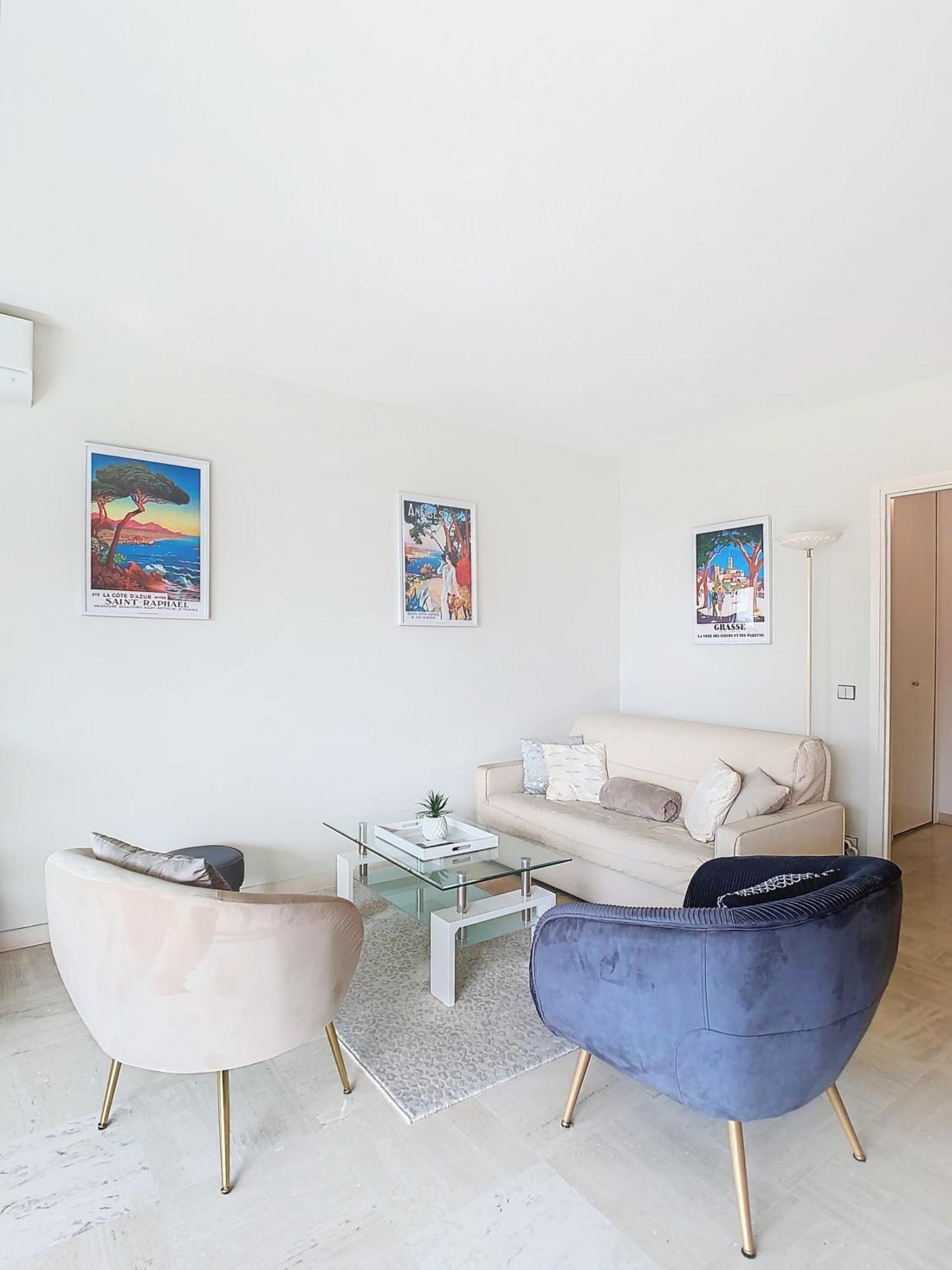 Parc - 4 Pers 60m2 - Piscine - Climatise * Cannes